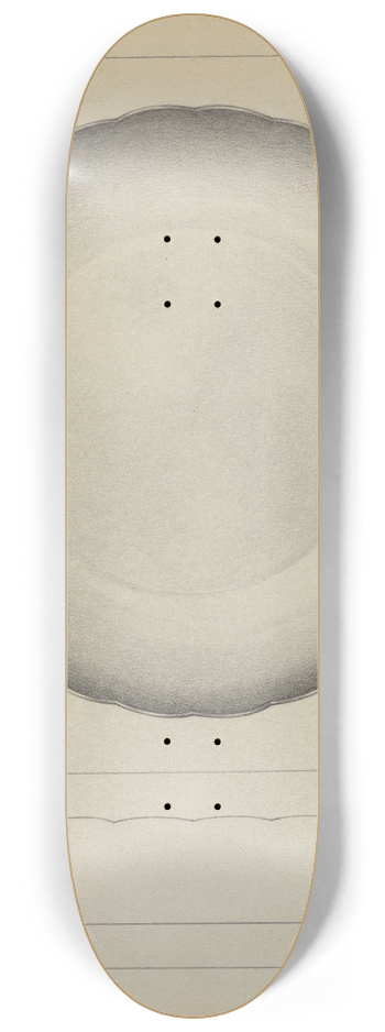 Giacinto Capelli - Silver Bowl 8.25 inch art skate deck