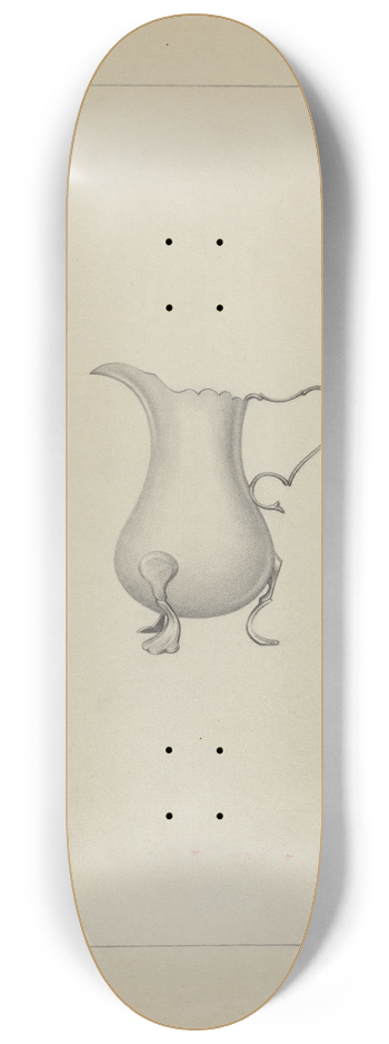 Giacinto Capelli - Silver Creamer 8.25 inch art skate deck