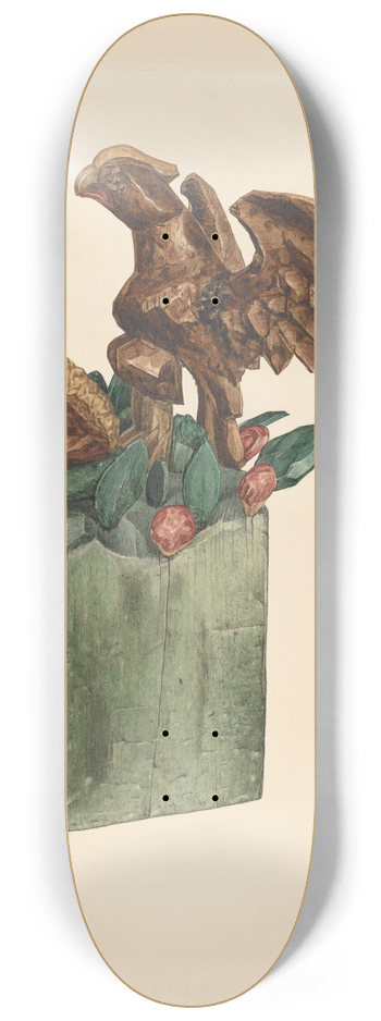 Giacinto Capelli - Squirrel and Eagle 8.25 inch art skate deck