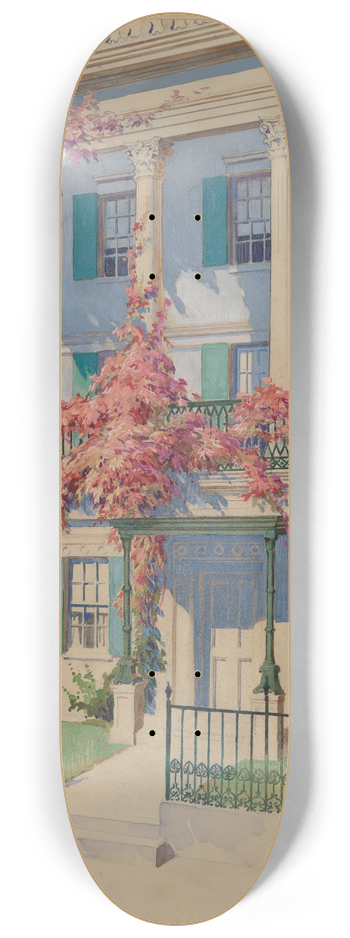 Gilbert Sackerman - Cast Iron Garden Balcony 8.25 inch art skate deck