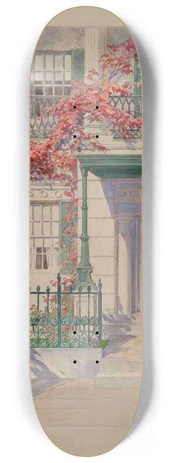 Gilbert Sackerman - Ornamental Iron 8.25 inch art skate deck