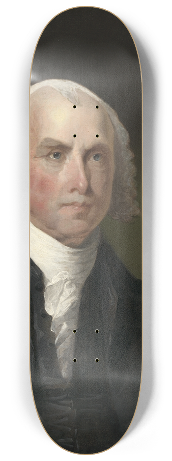 Gilbert Stuart - James Madison 8.25 inch art skate deck