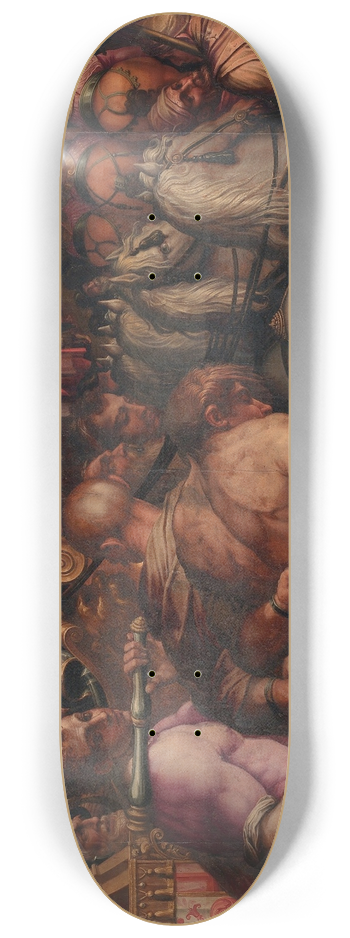 Giorgio Vasari - Triumph after the victory on Pisa 8.25 inch art skate deck