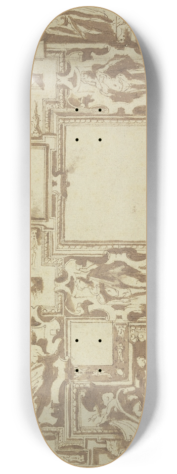 Giovanni Battista Naldini - Ceiling design 8.25 inch art skate deck