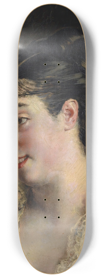 Giovanni Boldini - La bella donna 8.25 inch art skate deck