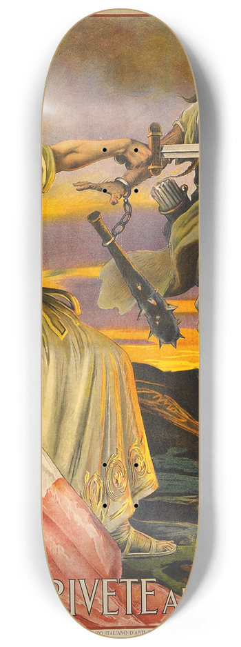 Giovanni Capranesi - Sottoscrivete al prestito 8.25 inch art skate deck