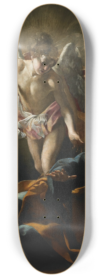 Giovanni Lanfranco - Liberation of Saint Peter 8.25 inch art skate deck