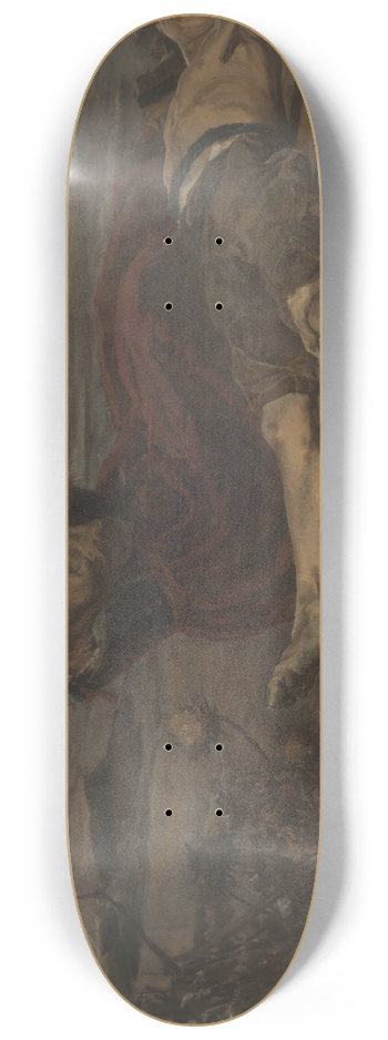 Giulio Aristide Sartorio - Malaria 8.25 inch art skate deck