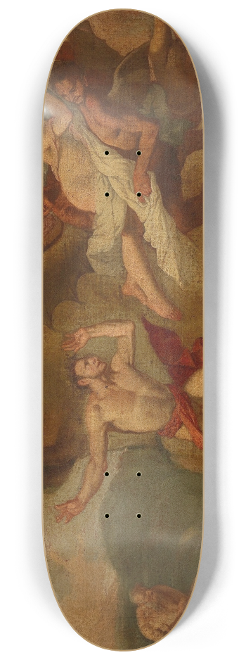 Giulio Carpioni - Orpheus and Eurydice 8.25 inch art skate deck