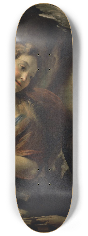 Giulio Cesare Procaccini - The Annunciation 8.25 inch art skate deck