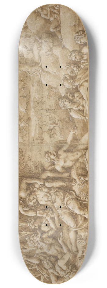 Giulio Romano - Cephalus Grieves for Procris 8.25 inch art skate deck