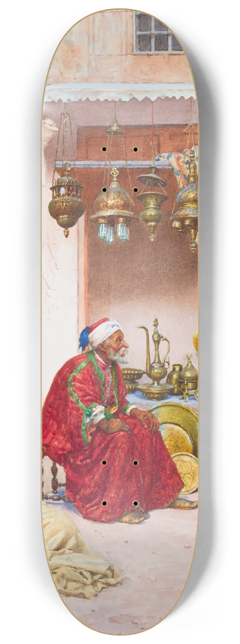 Giulio Rosati - In The Souk 8.25 inch art skate deck