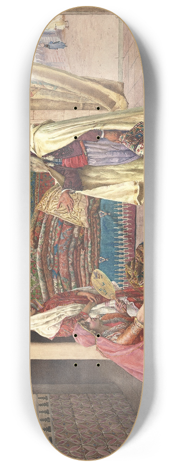 Giulio Rosati - The Carpet Merchant 8.25 inch art skate deck