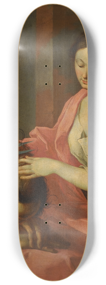 Giuseppe Antonio Felice Orelli - Samson And Delilah 8.25 inch art skate deck