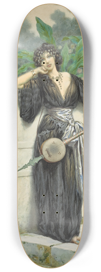 Giuseppe Aureli - Idle Moments 8.25 inch art skate deck