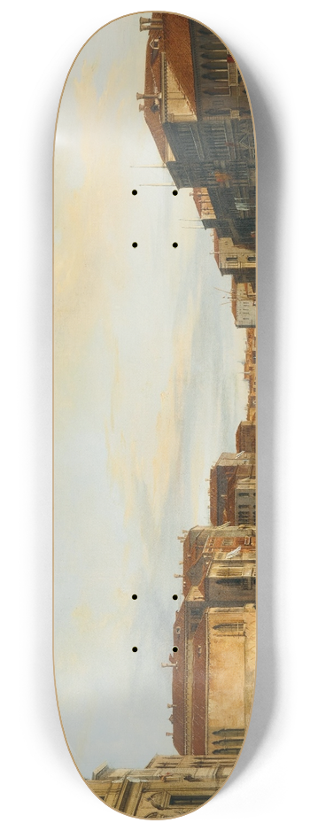 Giuseppe Bernardino Bison - Venice Canal Grande 8.25 inch art skate deck