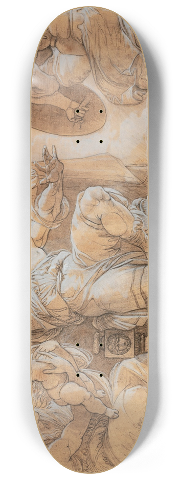 Giuseppe Cades - The Suicide OfAjax 8.25 inch art skate deck