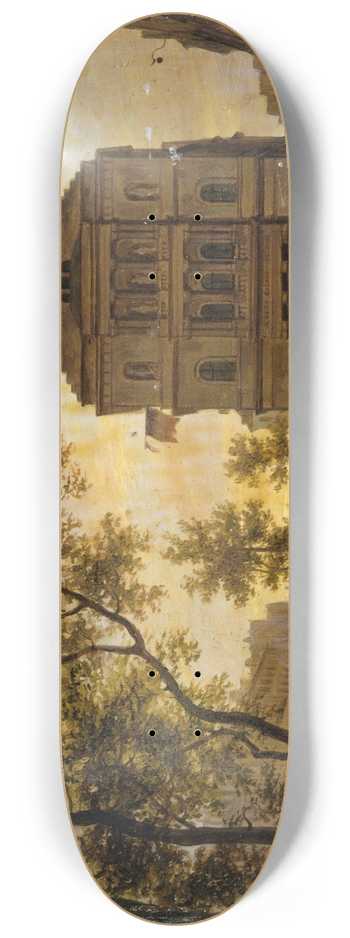 Giuseppe Canella - Le Thtre de lAmbigu-Comique et le boulevard Saint-Martin 8.25 inch art skate deck