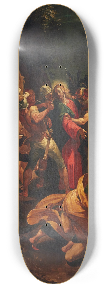 Giuseppe Cesari - The Capture of Christ 8.25 inch art skate deck