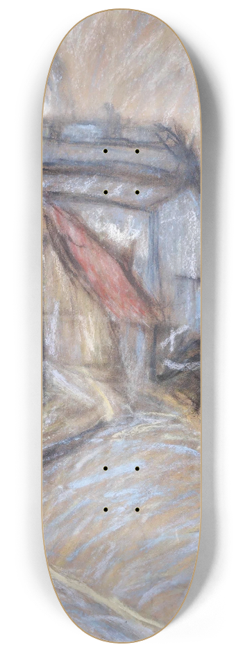 Giuseppe Cominetti - Montmartre 8.25 inch art skate deck