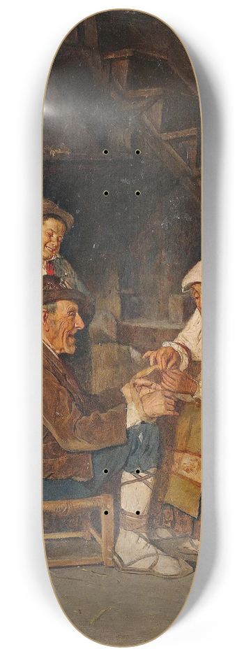 Giuseppe Costantini - Hilfe fr die Spitzenklpplerin 8.25 inch art skate deck