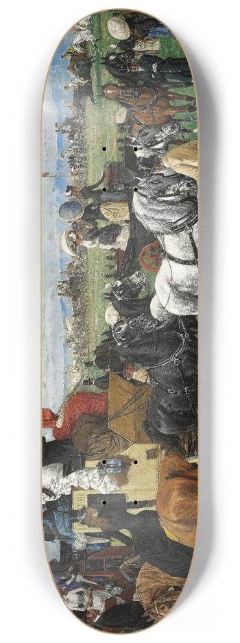 Giuseppe Gabani - The Derby Reale 8.25 inch art skate deck