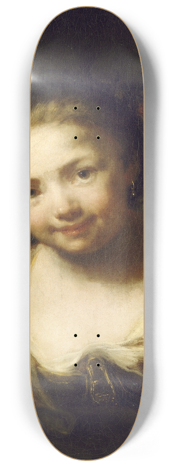 Giuseppe Nogari - Young Girl 8.25 inch art skate deck