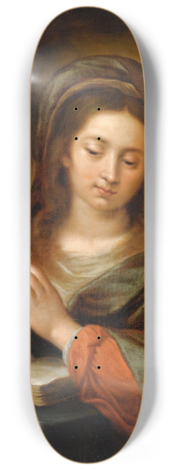Giuseppe Nuvolone - Madonna In Preghiera 8.25 inch art skate deck