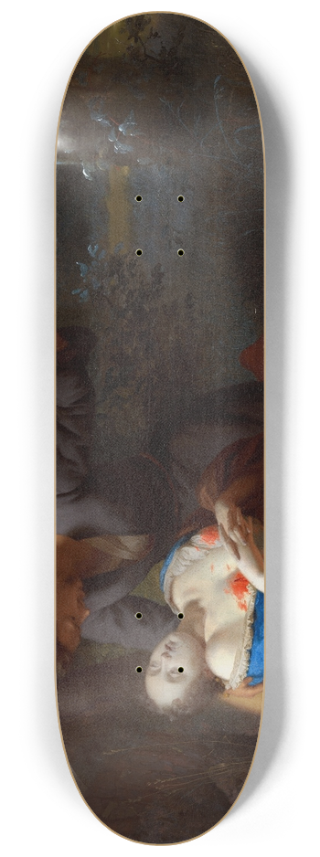 Godfried Schalcken - Cephalus and Procris 8.25 inch art skate deck