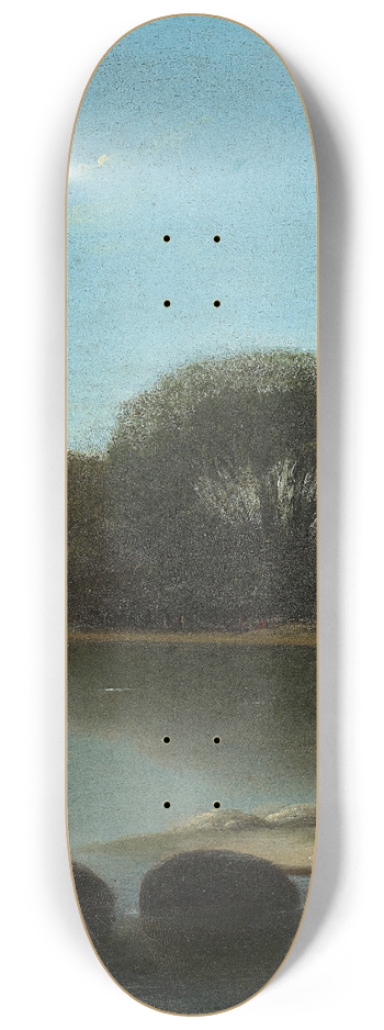 Goffredo Wals - Kstenlandschaft mit Figuren 8.25 inch art skate deck