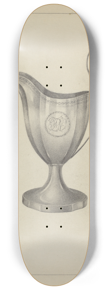 Gordon Sanborn - Silver Pitcher 8.25 inch art skate deck