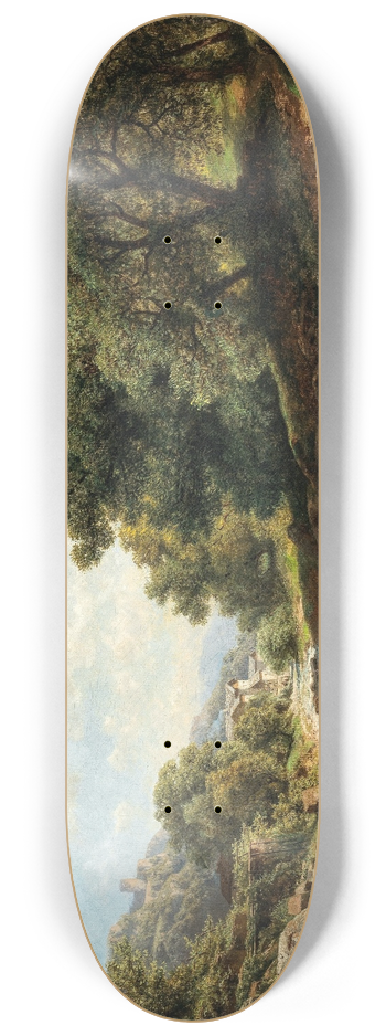 Gottfried Seelos - Sdliche Idylle 8.25 inch art skate deck