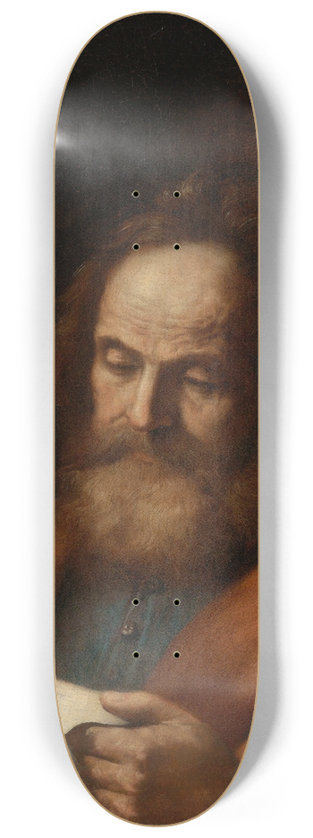 Guercino - Saint Luke 8.25 inch art skate deck