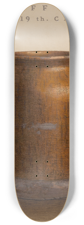 Guido Metelli - Snuff Jar 8.25 inch art skate deck