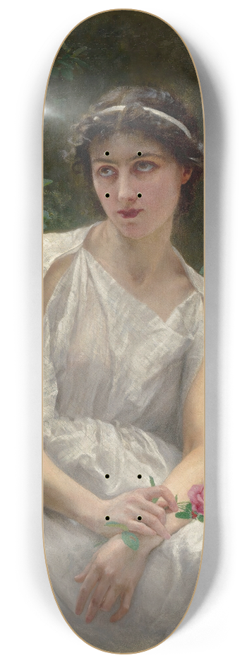 Guillaume Seignac - The Red Rose 8.25 inch art skate deck