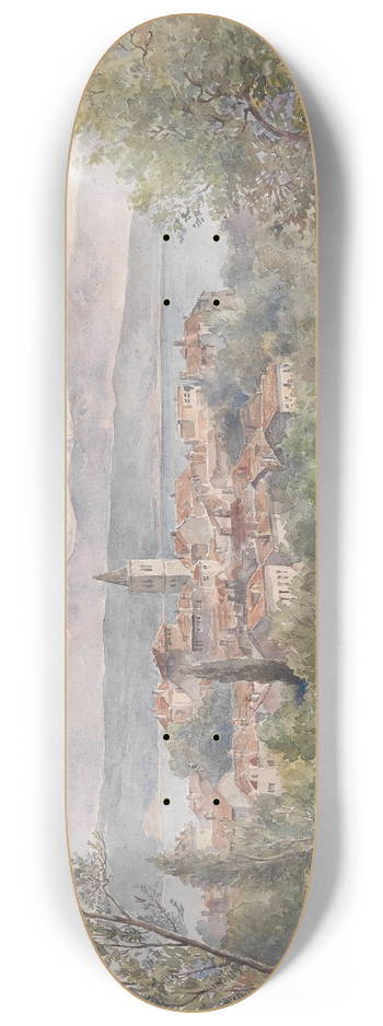 Gustav Barbarini - Blick auf Lovran 8.25 inch art skate deck