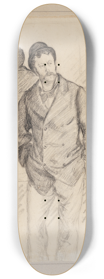 Gustave Caillebotte - AuCafe 8.25 inch art skate deck