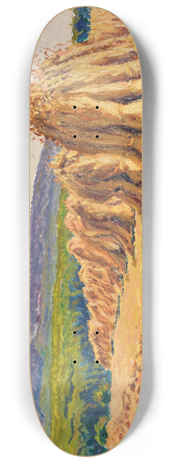 Gustave Cariot - Les meules 8.25 inch art skate deck