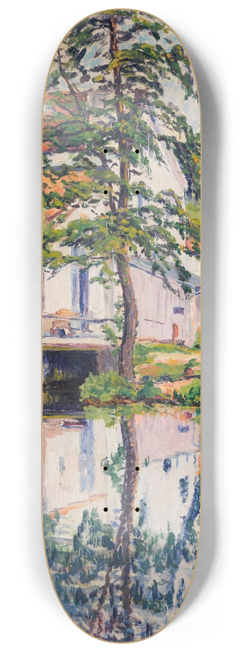 Gustave Cariot - Moulin de Prigny 8.25 inch art skate deck