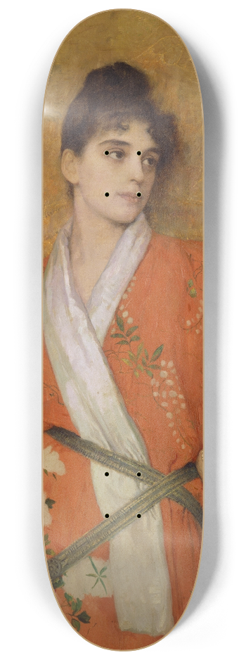 Gustave-Claude-Etienne Courtois - Study 8.25 inch art skate deck