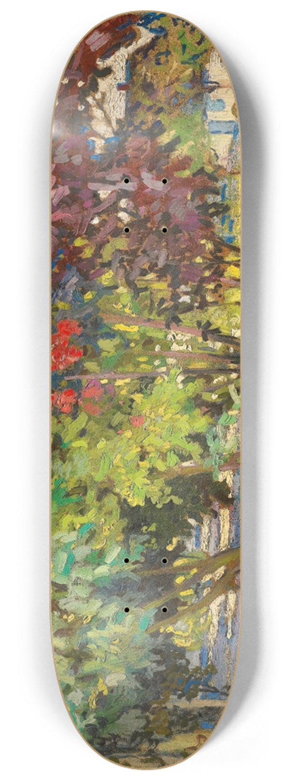 Alexander Altmann - A Summer Garden In France 8.25 inch art skate deck