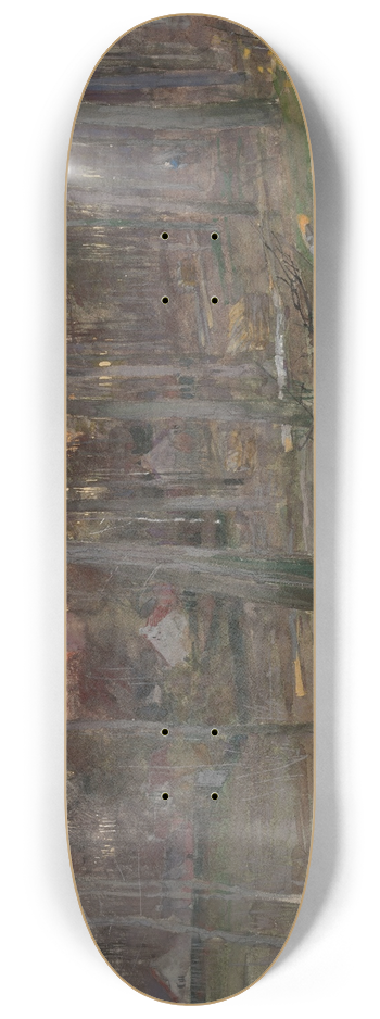 Gustave Den Duyts - Fallen Trees 8.25 inch art skate deck