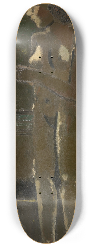 Gustave De Smet - Standing Nude 8.25 inch art skate deck