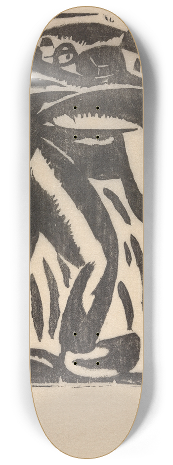 Gustave De Smet - The Reaper 8.25 inch art skate deck