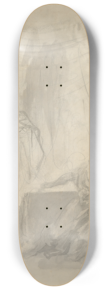 Gustave Dor - LApparition 8.25 inch art skate deck