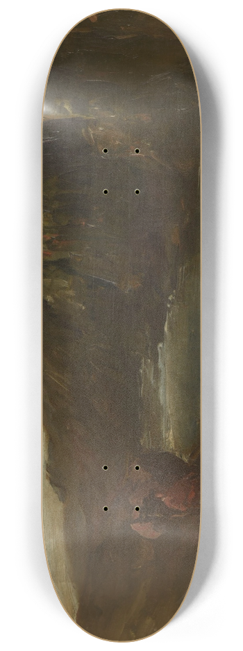Gustave Henri Colin - Paysage (Le Gu) 8.25 inch art skate deck