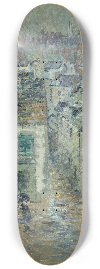 Gustave Loiseau - La pluie  Pont-Aven 8.25 inch art skate deck