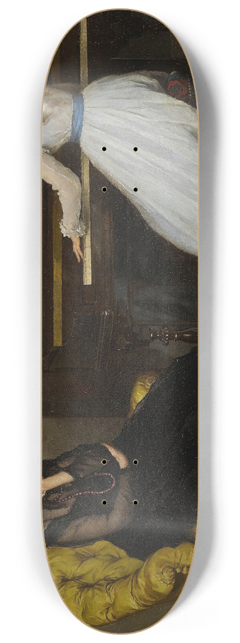 Gustave Lonard de Jonghe - Practicing 8.25 inch art skate deck
