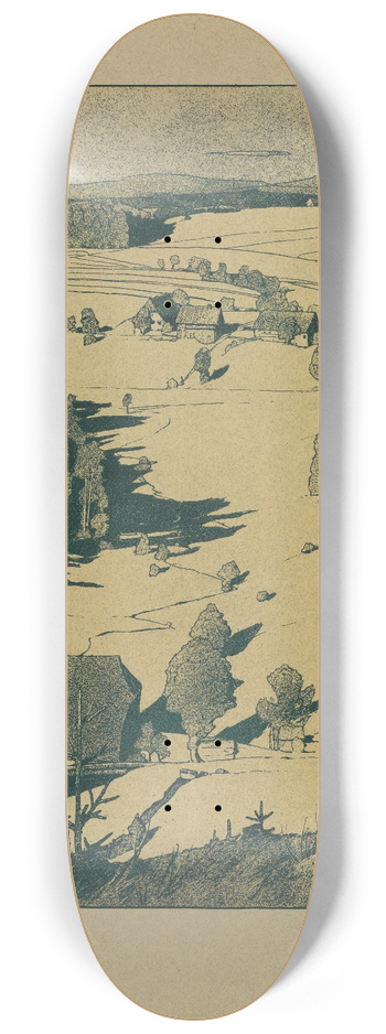 Gustav Kampmann - Glasbachthal 8.25 inch art skate deck