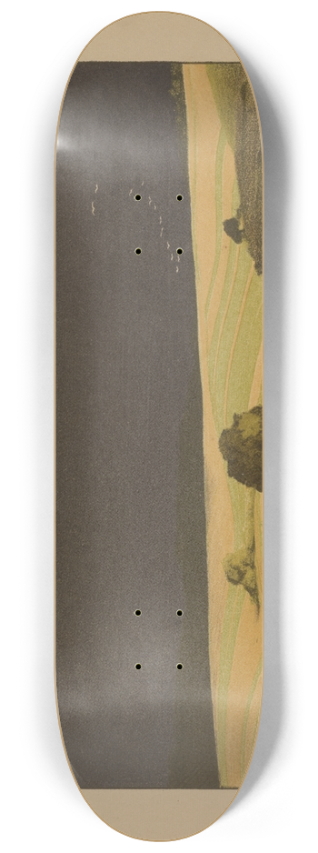 Gustav Kampmann - Im Sonnenschein 8.25 inch art skate deck